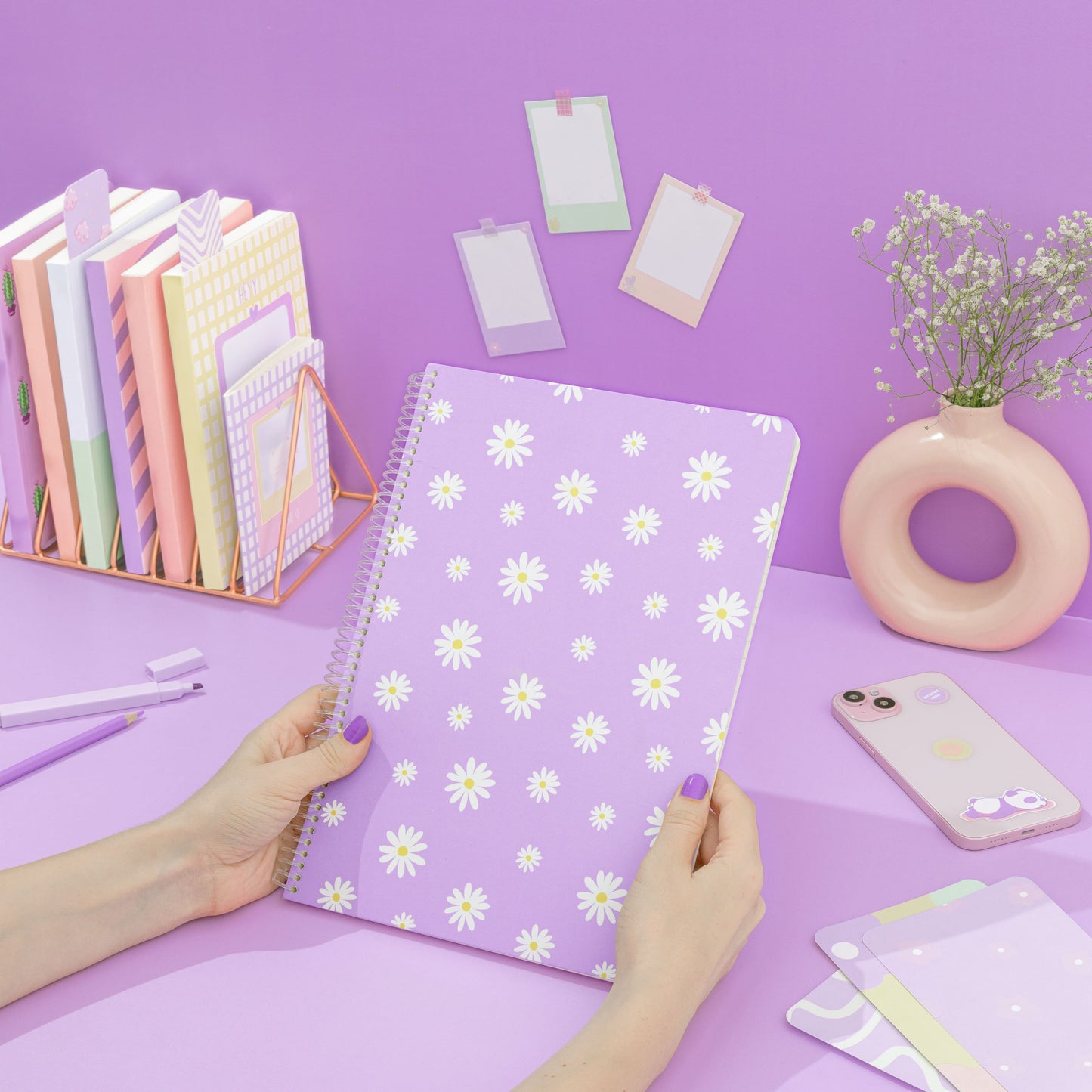 A4 spiral notebook "Daisy dream"