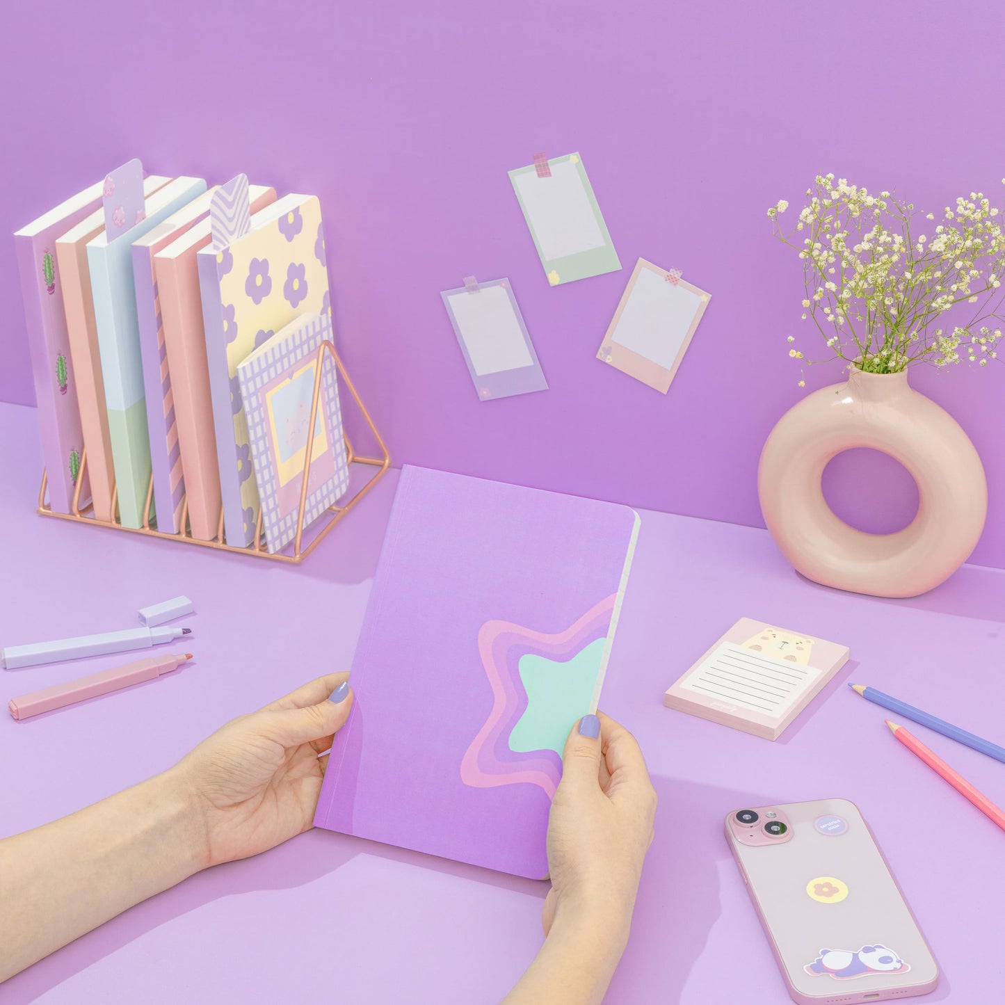 Multi-purpose A5 Notebook "You are a star"