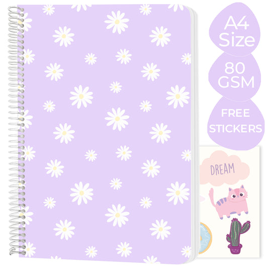 A4 spiral notebook "Daisy dream"