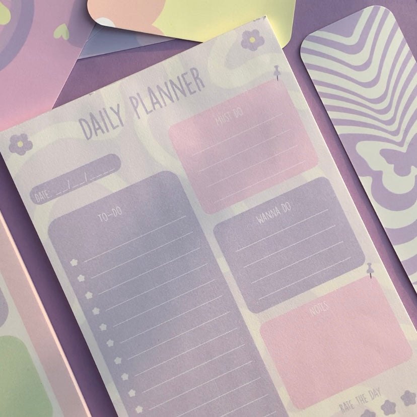 Daily Planner - Wavy Day