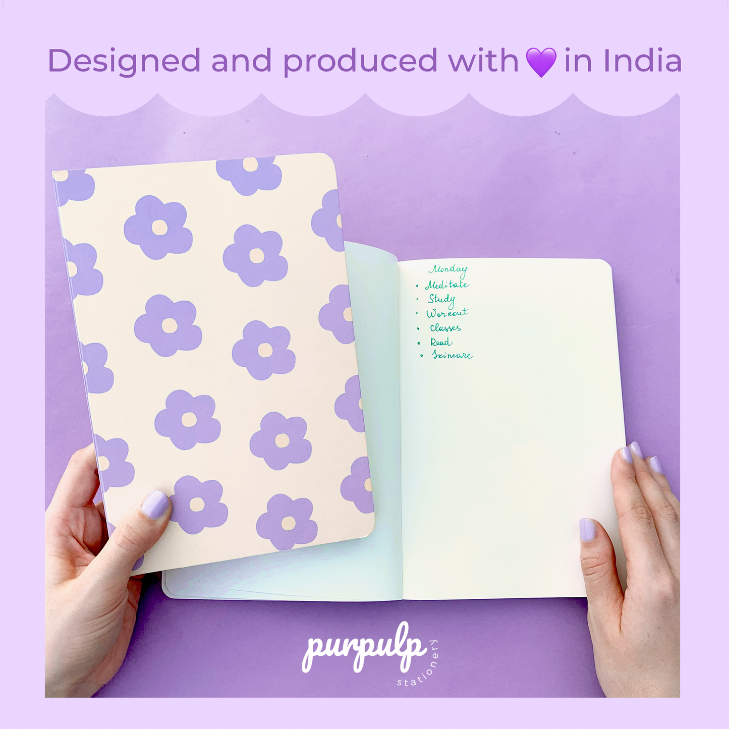 Multi-purpose A5 Notebook "Sunny bouquet''