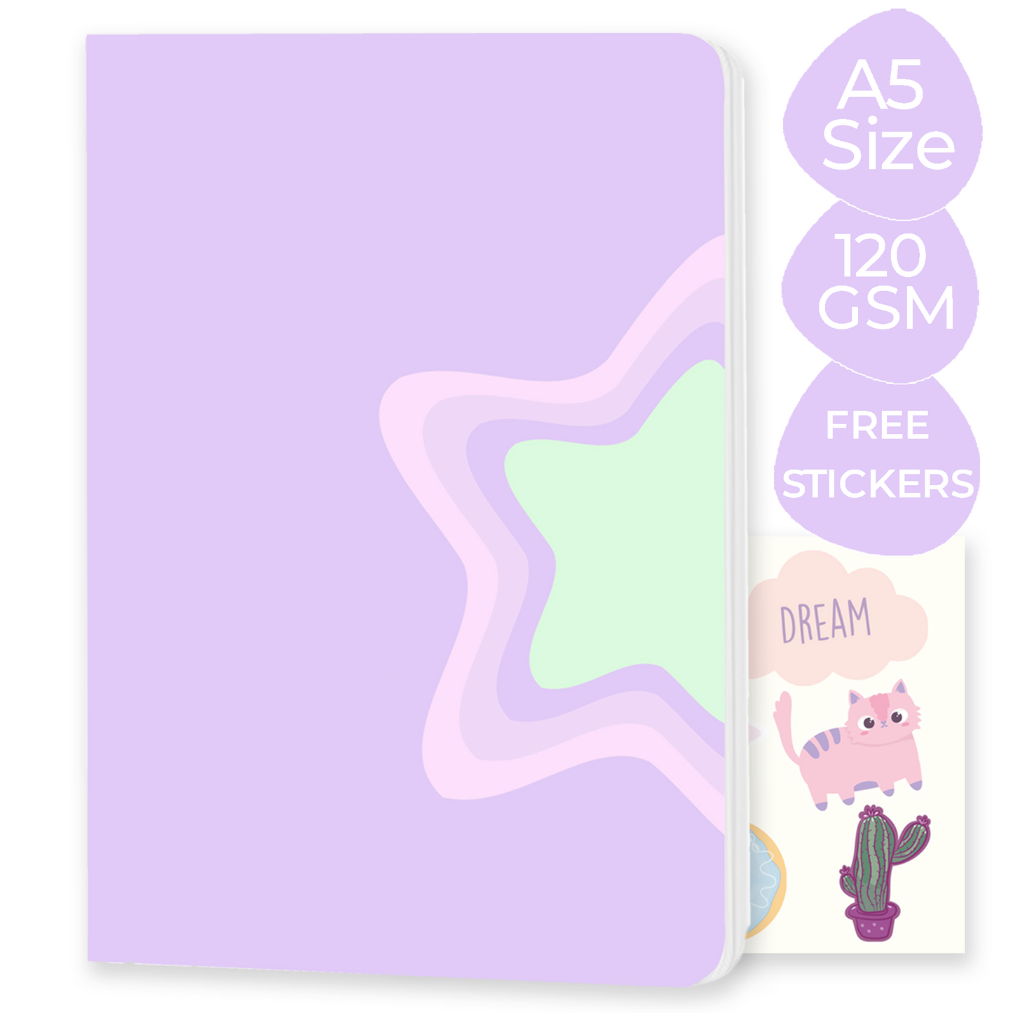 Pastel Overload Bundle Ruled - Make today count