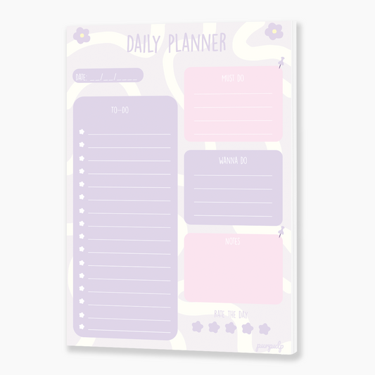 Daily Planner - Wavy Day