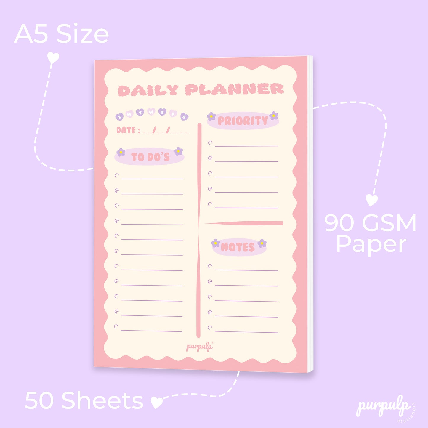Daily Planner - Blush&Bloom