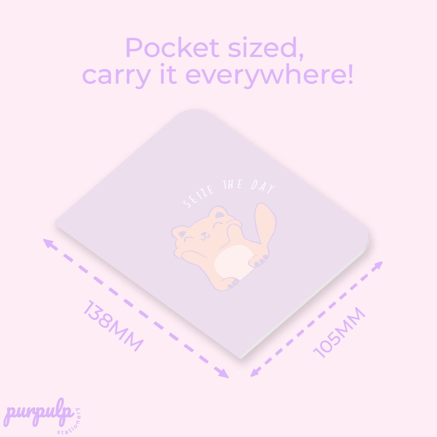 Pocket Notebook "Seize the day"