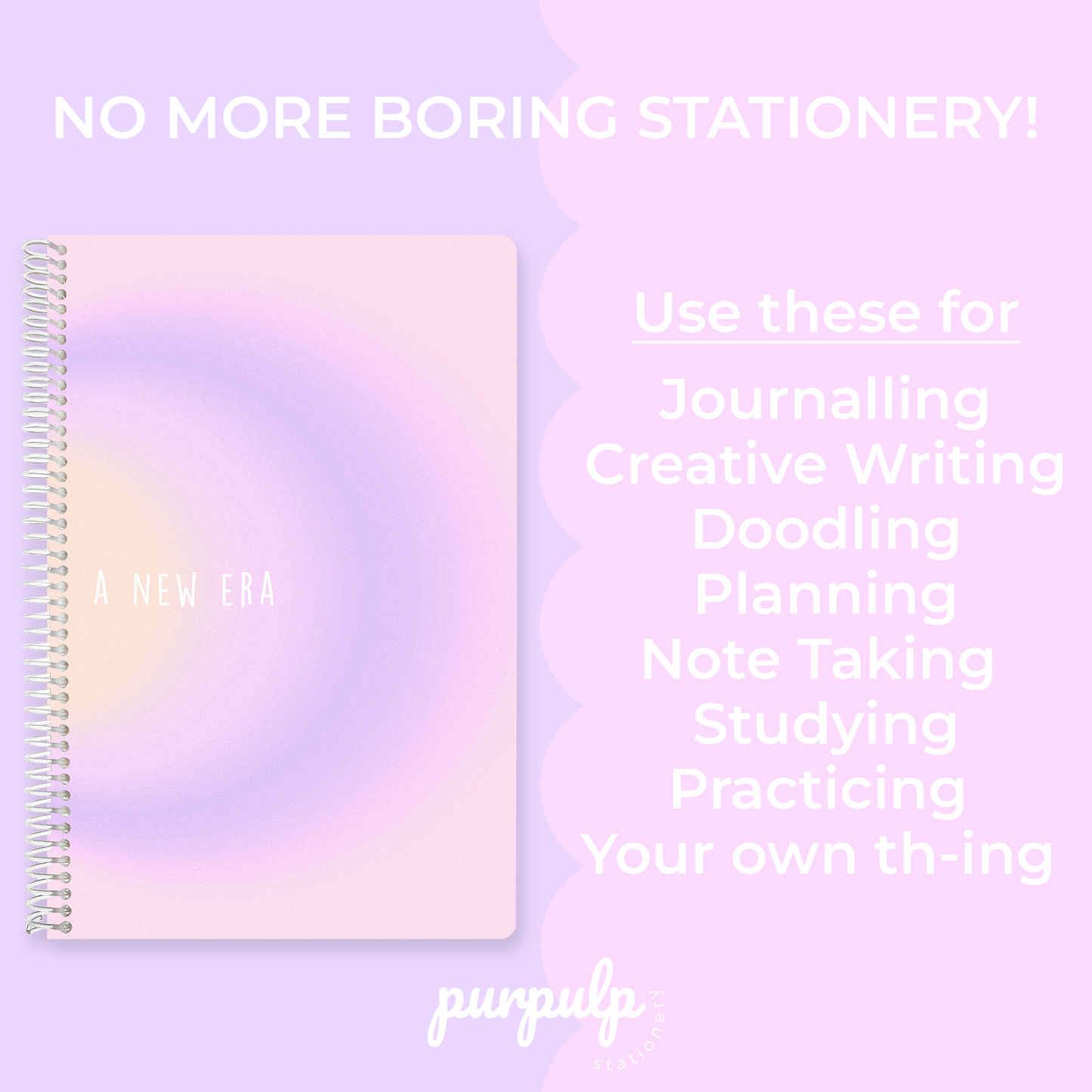 A4 spiral notebook "A new era"