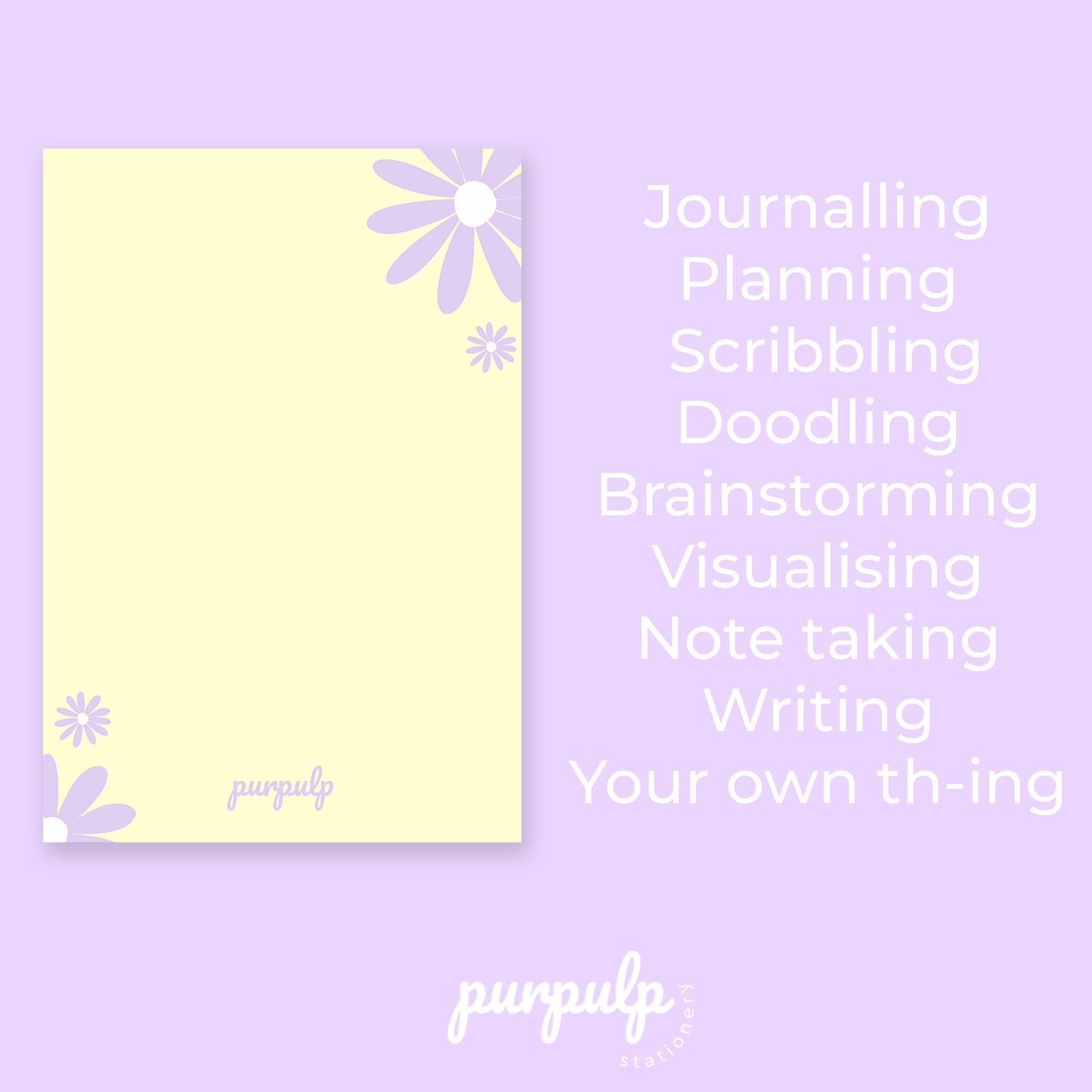 Pocket Notepad - Mello-Yellow