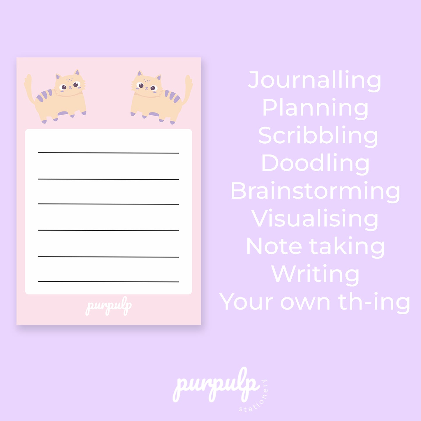 Pocket Notepad - Cats