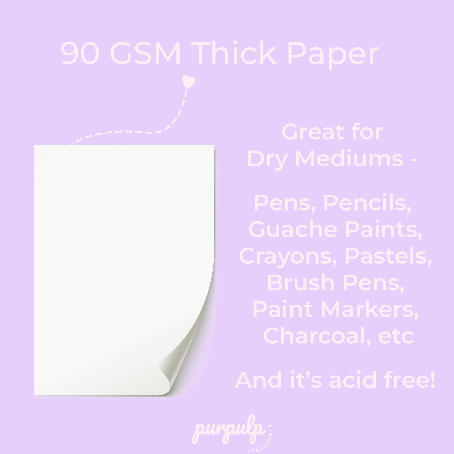 Pocket Notebook "Purple Meadow"