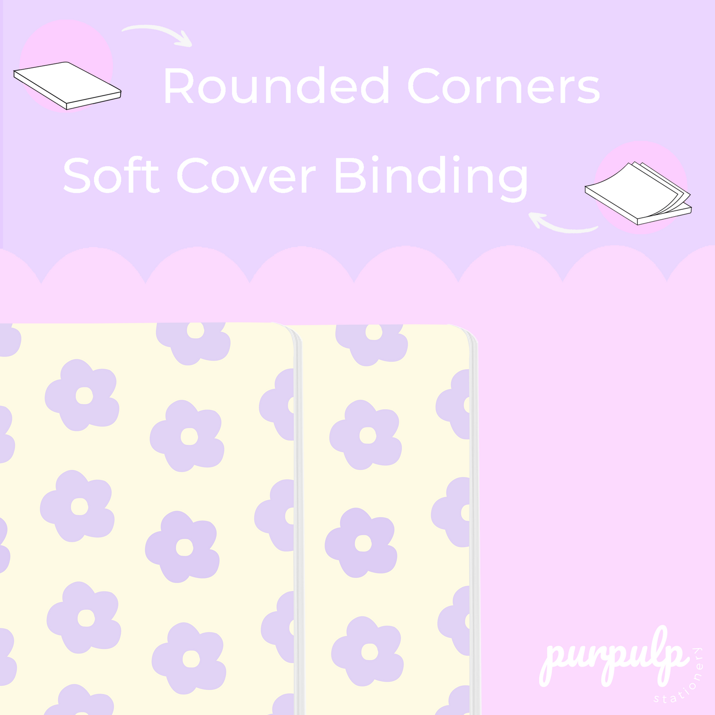 Multi-purpose A5 Notebook "Sunny bouquet''