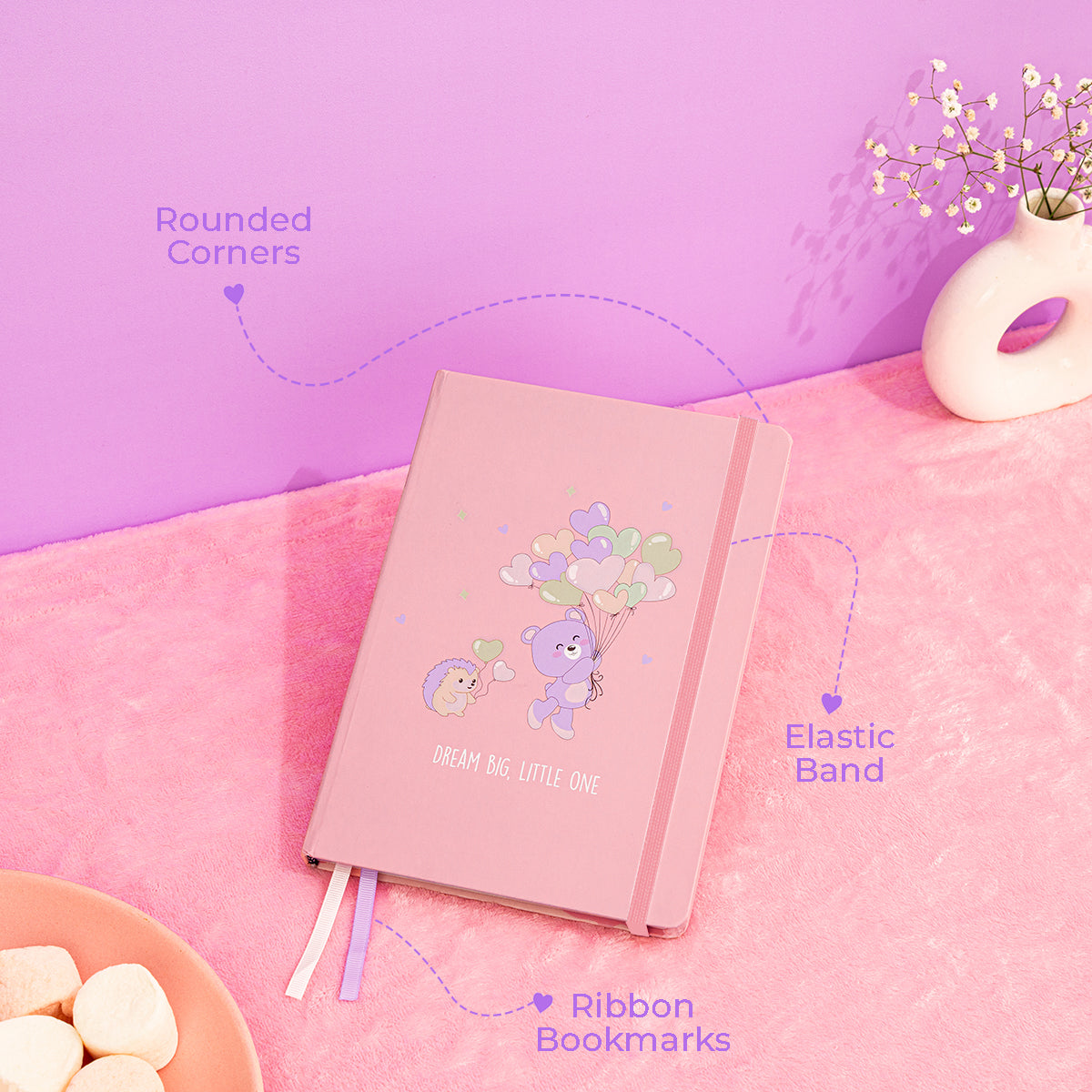 Undated yearly planner - Dream big, little one