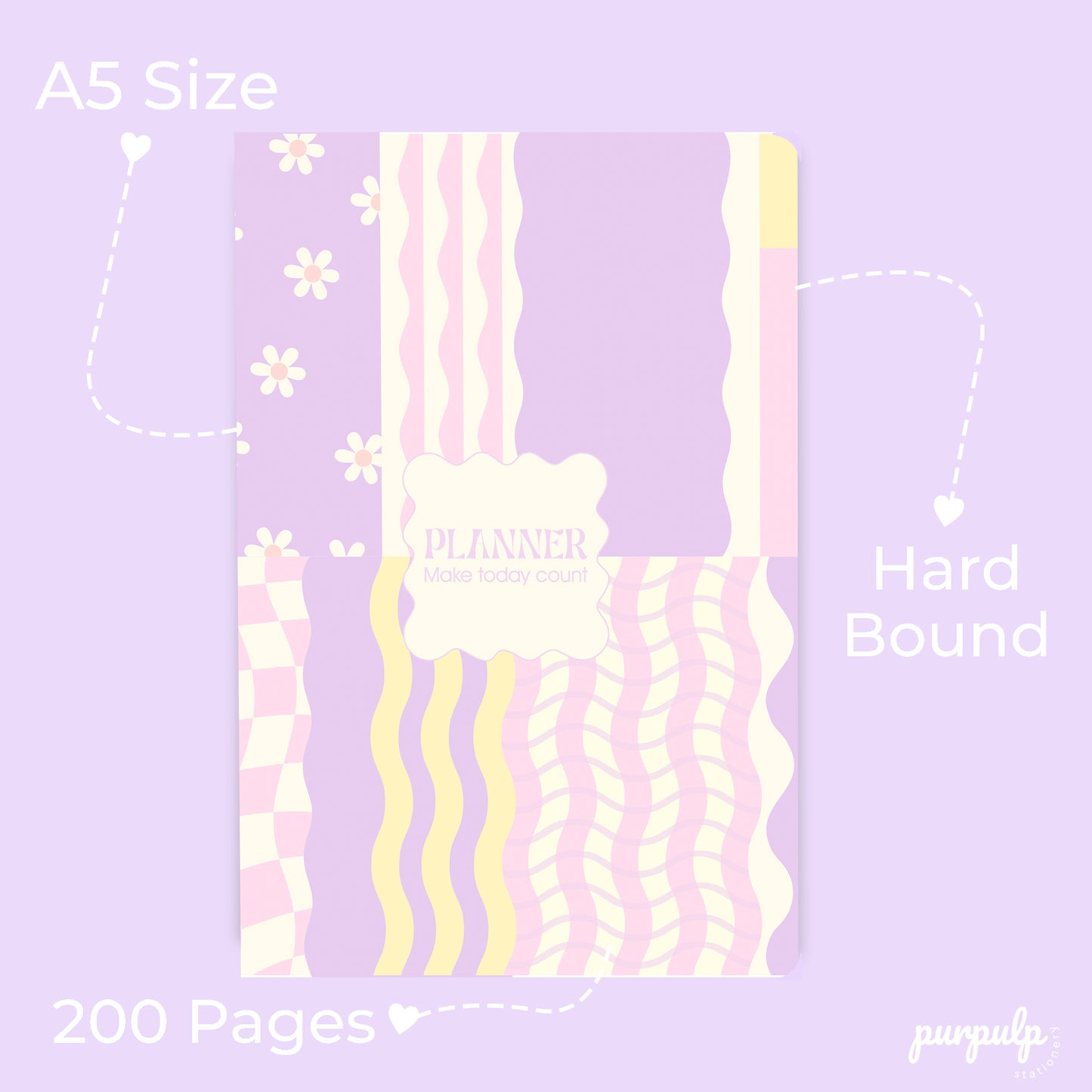 Undated yearly planner - Make today count