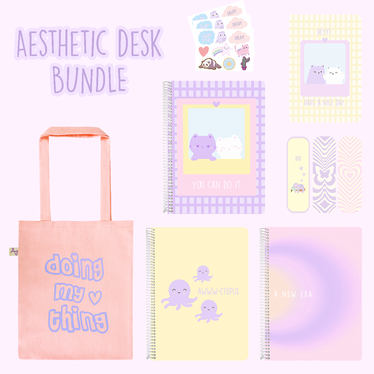 Aesthetic Desk Bundle