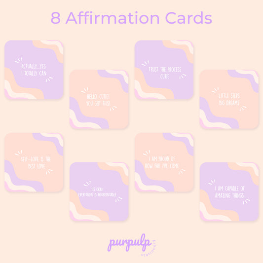 Affirmation cards - Pack of 8