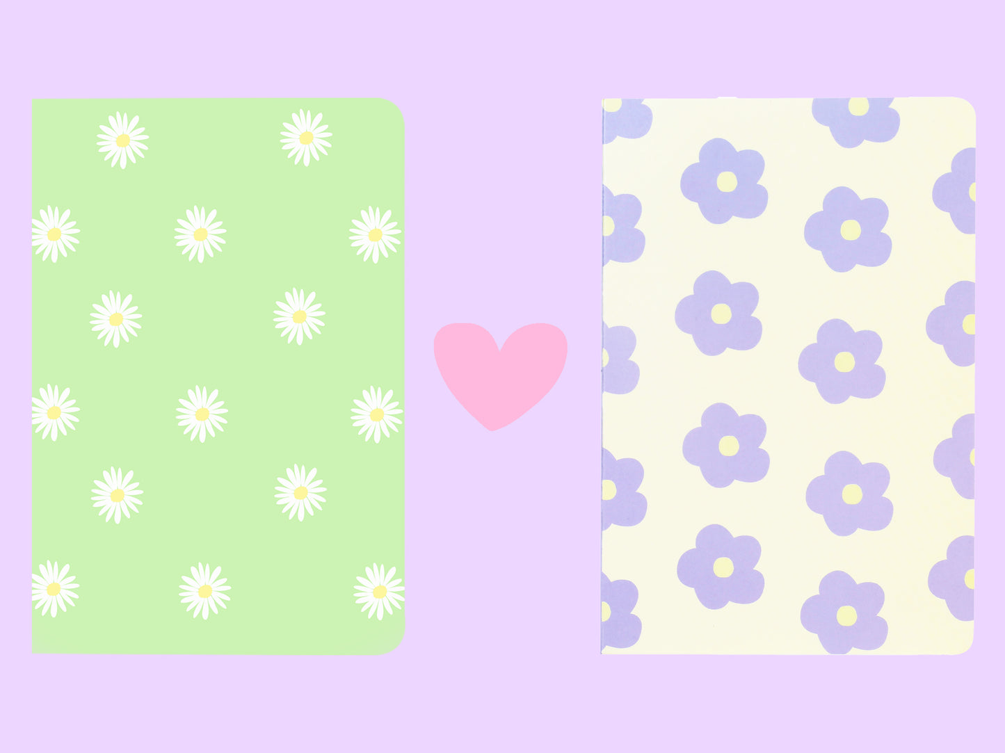 Floral love: A5 Notebooks