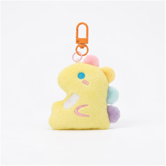 Cute & Soft Keychain Bag Charm - Butter Dino