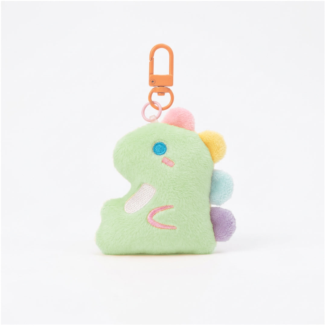 Cute & Soft Keychain Bag Charm - Minty Dino