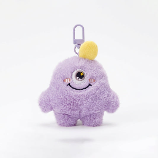 Cute & Soft Keychain Bag Charm - Zuzu the Fluffy Alien