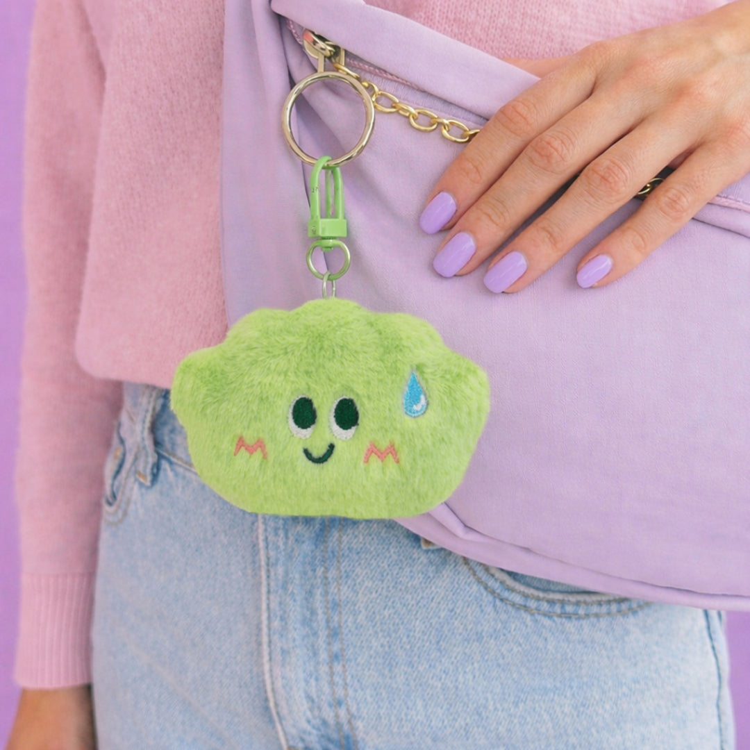 Cute & Soft Keychain Bag Charm - Worry Bean