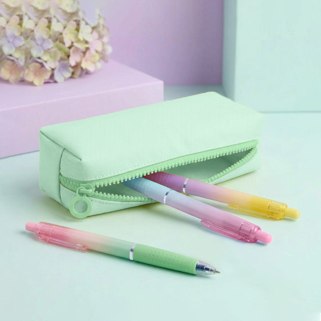 The Pastel Pencil Pouch - Mint