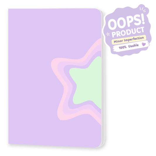 OOPS Edition: A5 Softcover Notebook "You are a star" – 160 Pages, 120 GSM Thick Paper (No Bleed-Through)