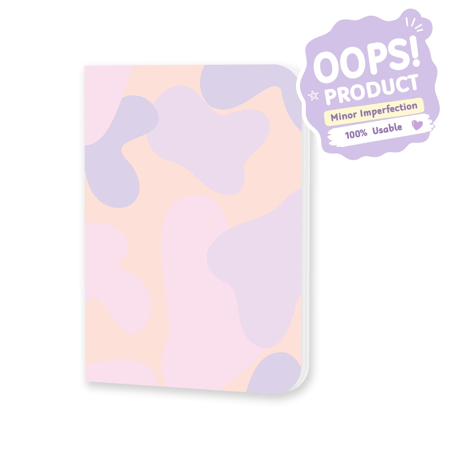 OOPS Edition: Pocket Notebook "Abstract Dream" – 48 Pages, 90 GSM Paper, 13.8 × 10.5 cm, Softcover (Mini Notebook)