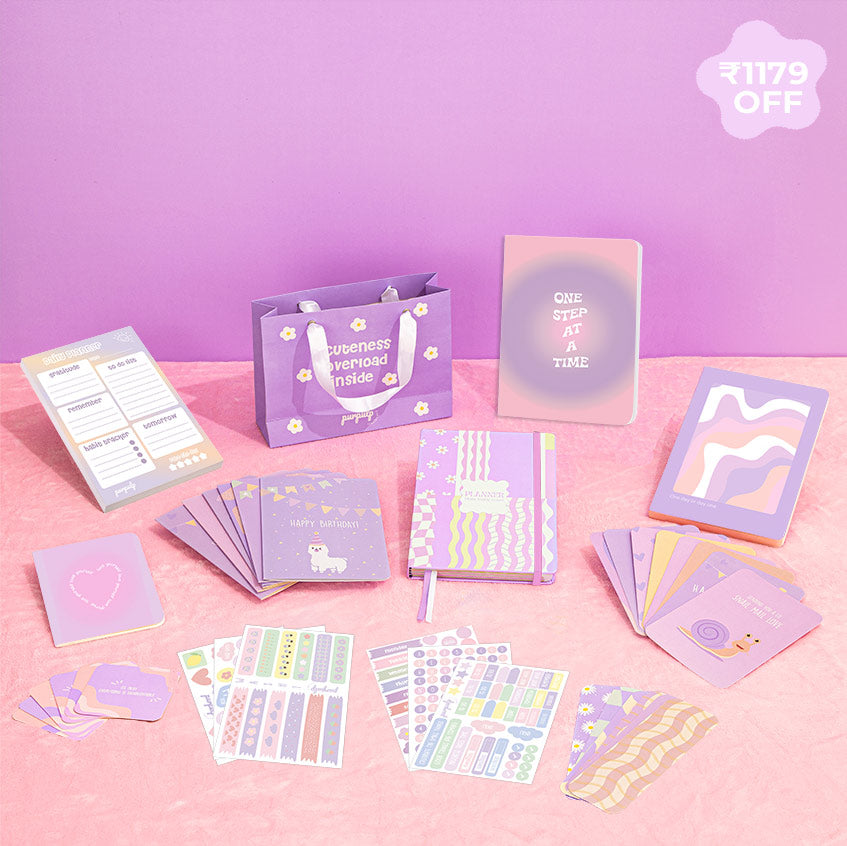 Pastel Overload Bundle Ruled - Make today count