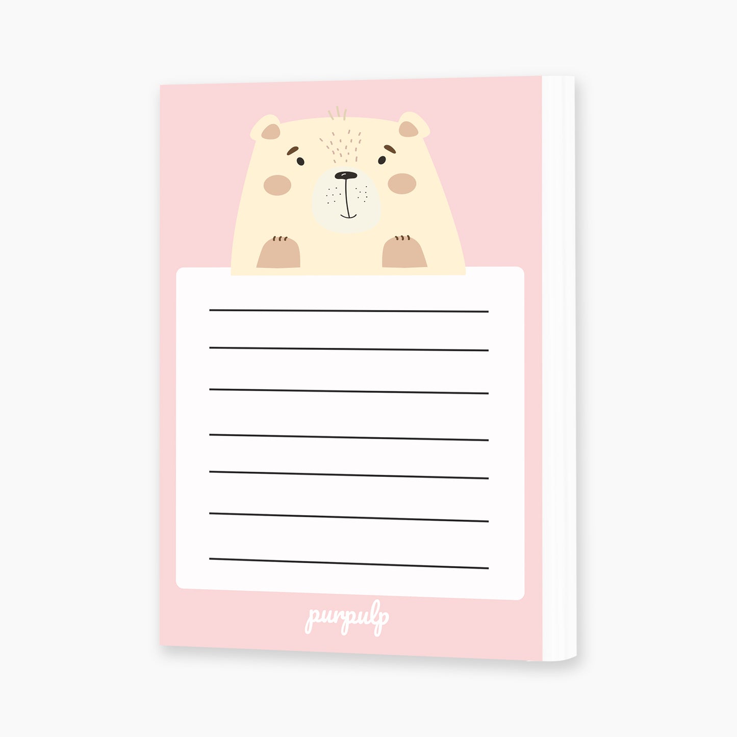 Pocket notepad - Bear