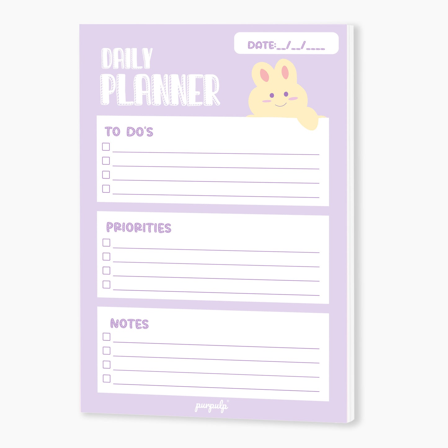 Daily Planner - Busy Bunny