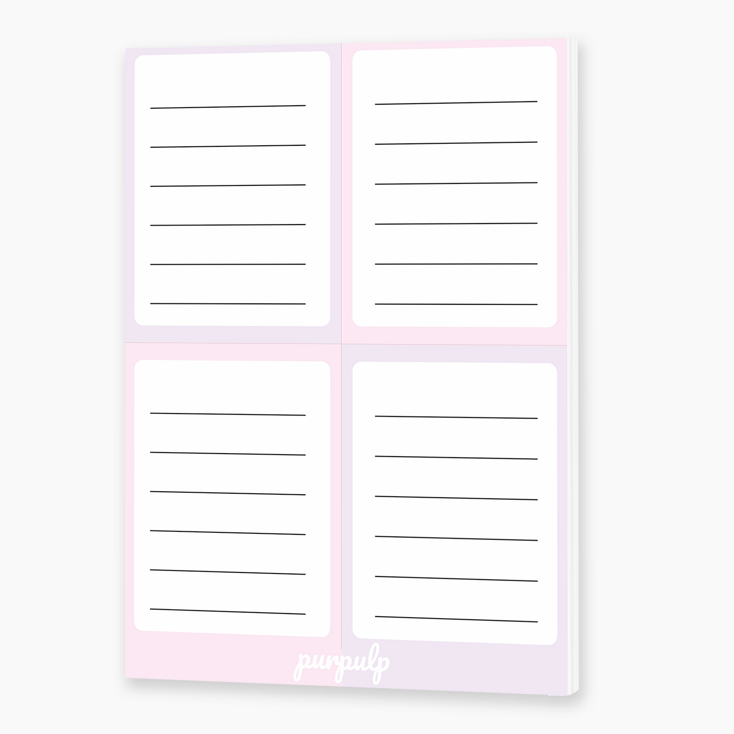 A5 Notepad - 4 in 1