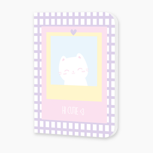 Pocket Notebook "Hi cutie"