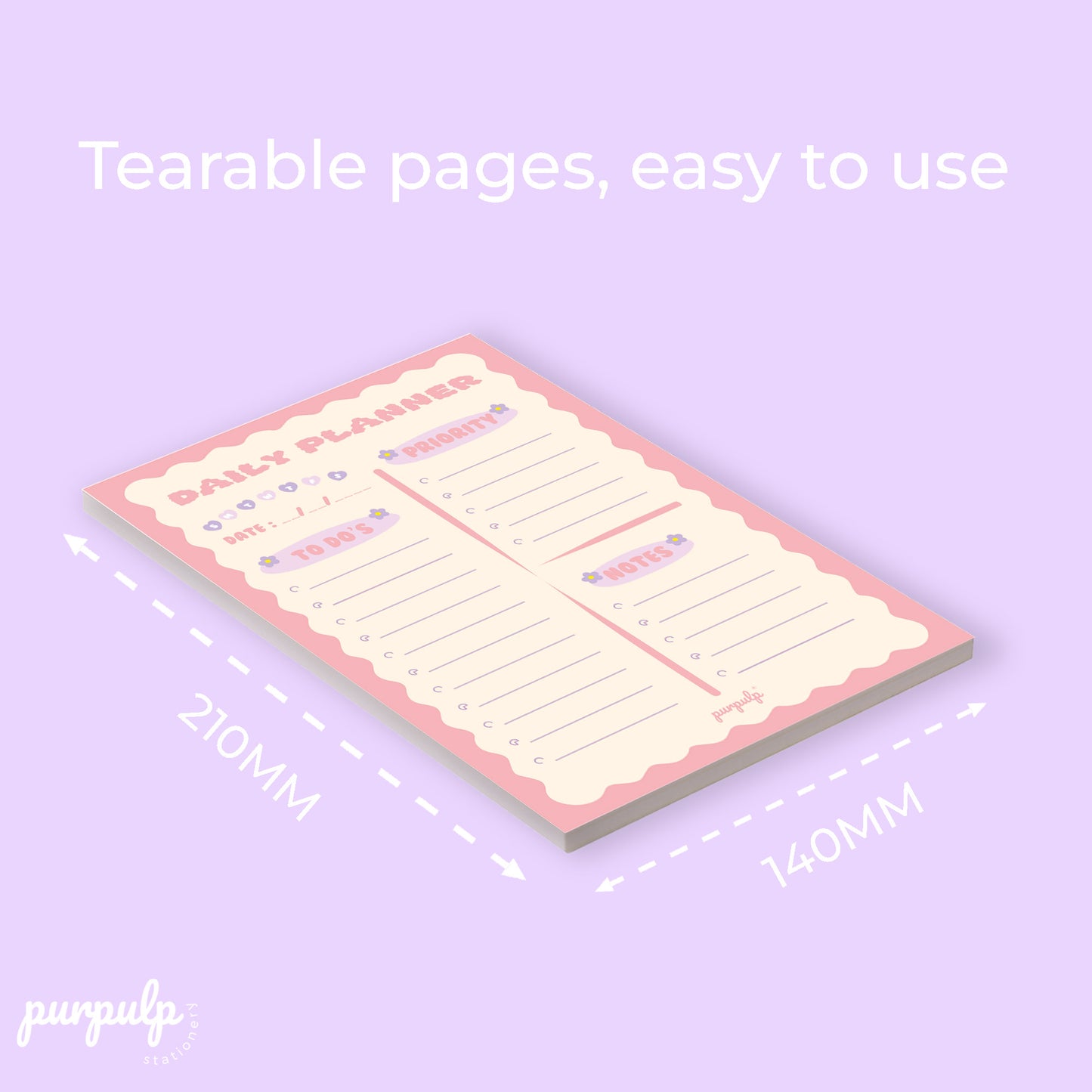 Daily Planner - Blush&Bloom