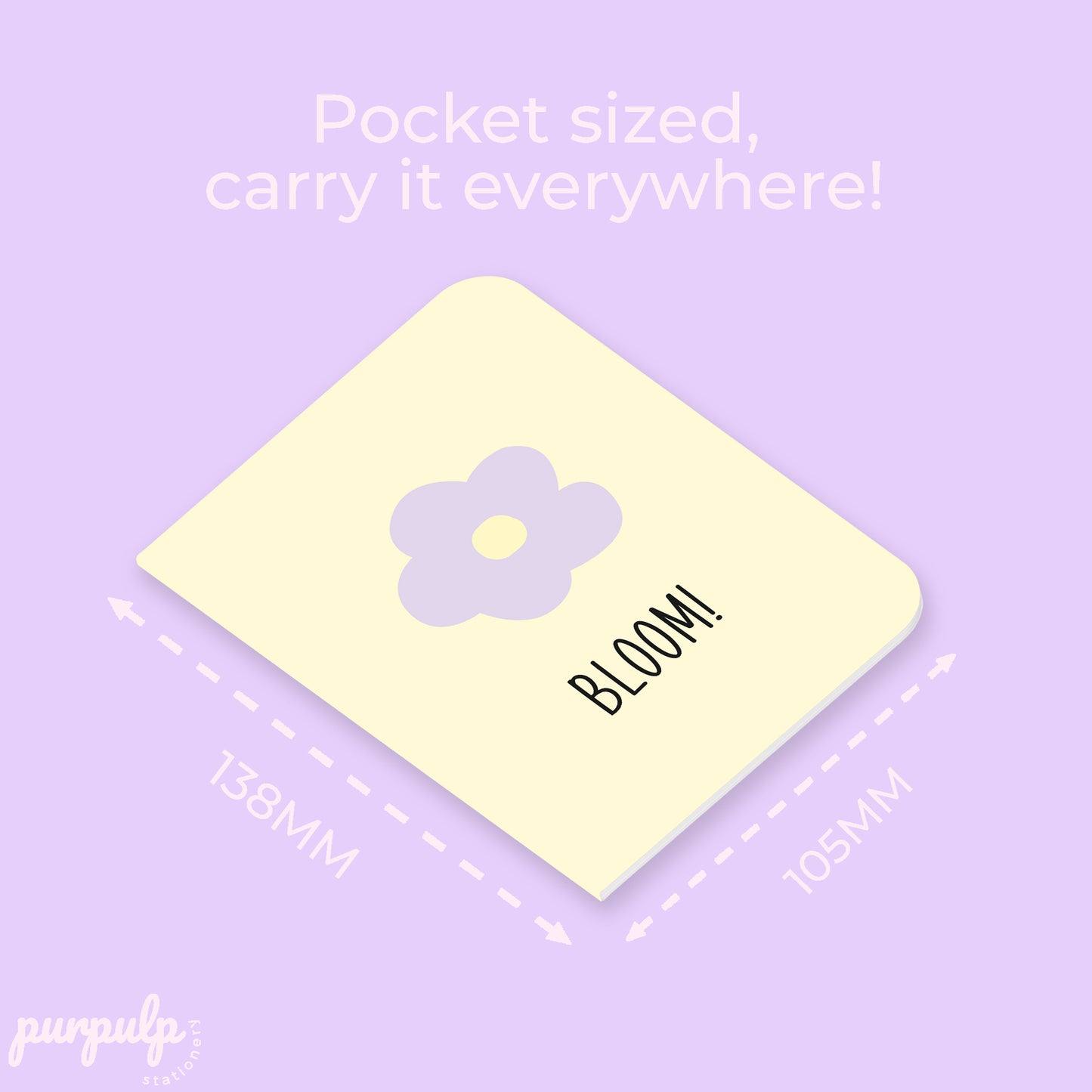 Pocket Notebook "Bloom"