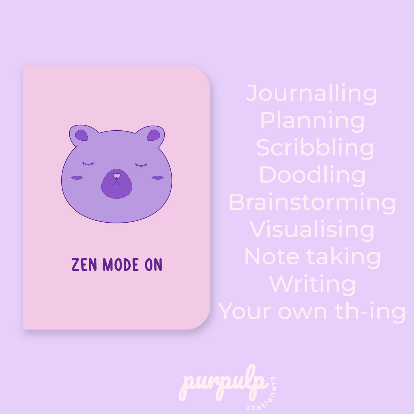 Pocket Notebook "Zen mode"