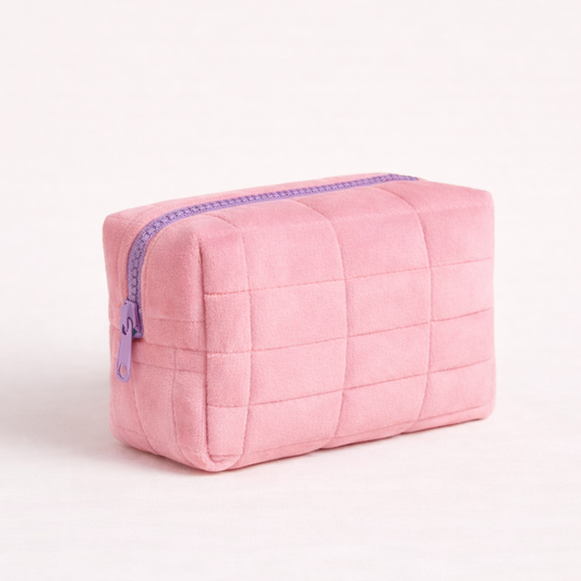 The Cloud Carry Pouch - Makeup & Travel Pouch for Everyday Essentials (Pink)