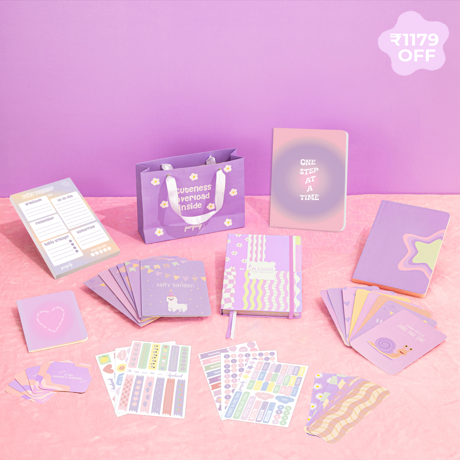 Pastel Overload Bundle Ruled - Make today count