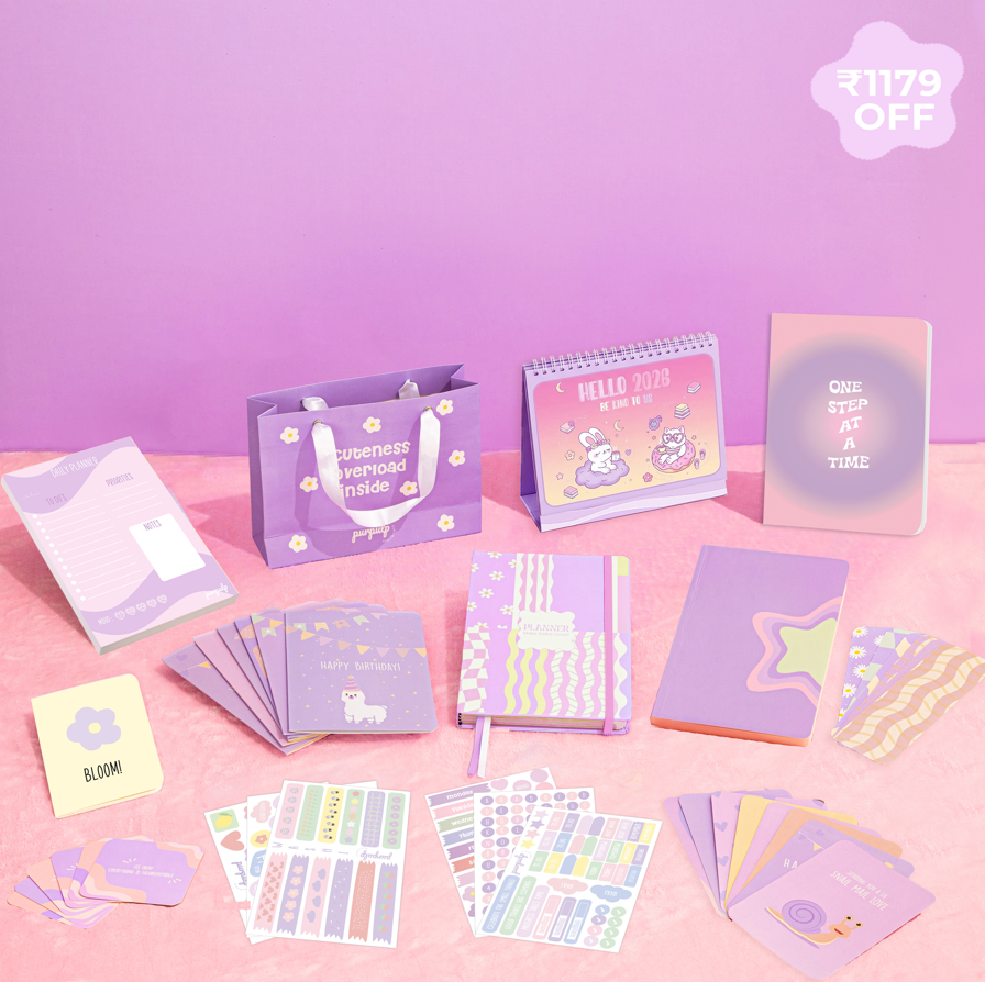 Pastel Overload Bundle Ruled - Make today count