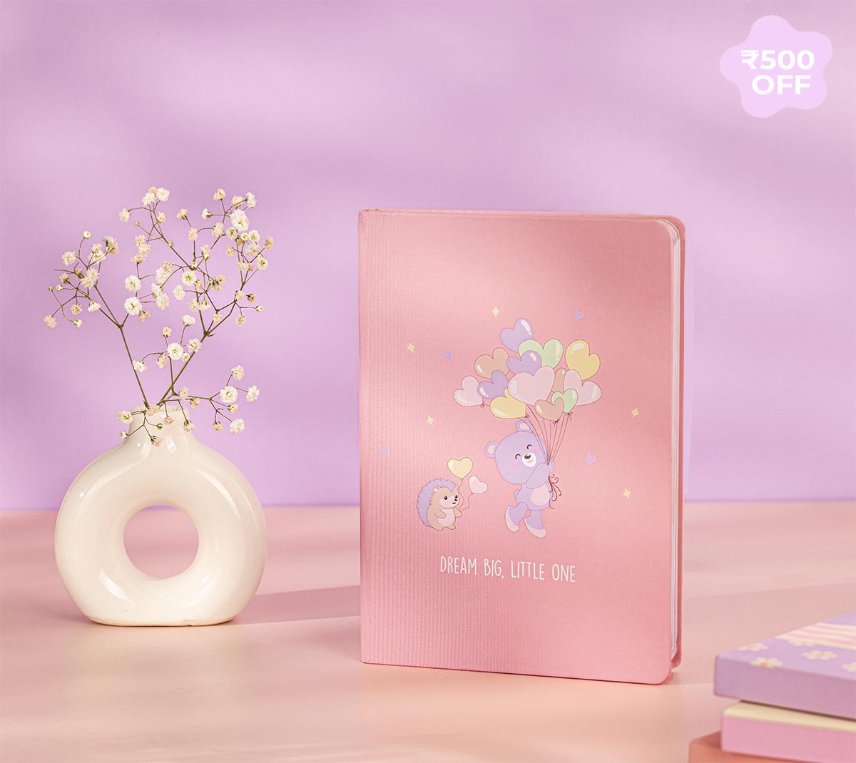 Undated yearly planner - Dream big, little one