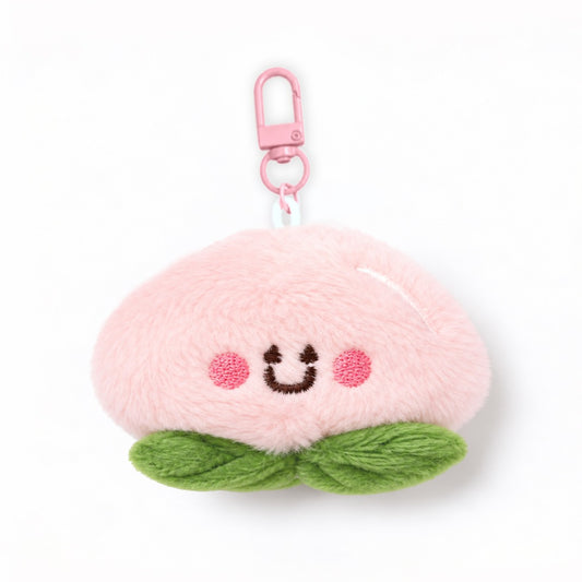 Cute & Soft Keychain Bag Charm - Peachy Pie