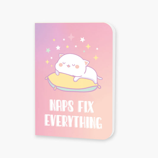 Pocket Notebook "Naps fix everything"