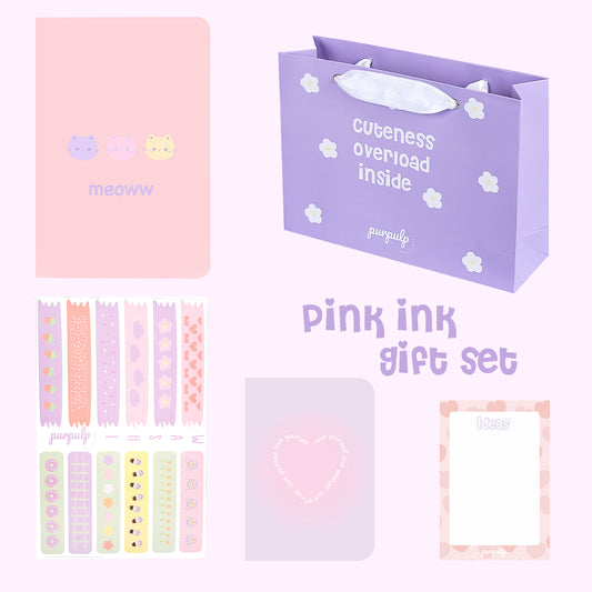 Pink Ink Gift Set