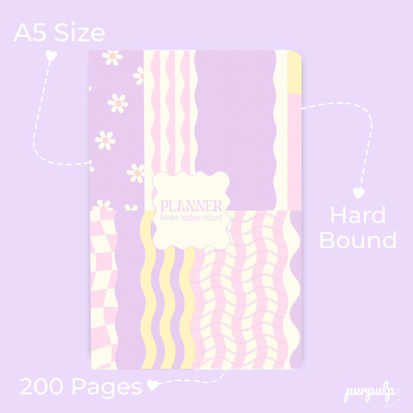 Undated yearly planner - Make today count (Presale)