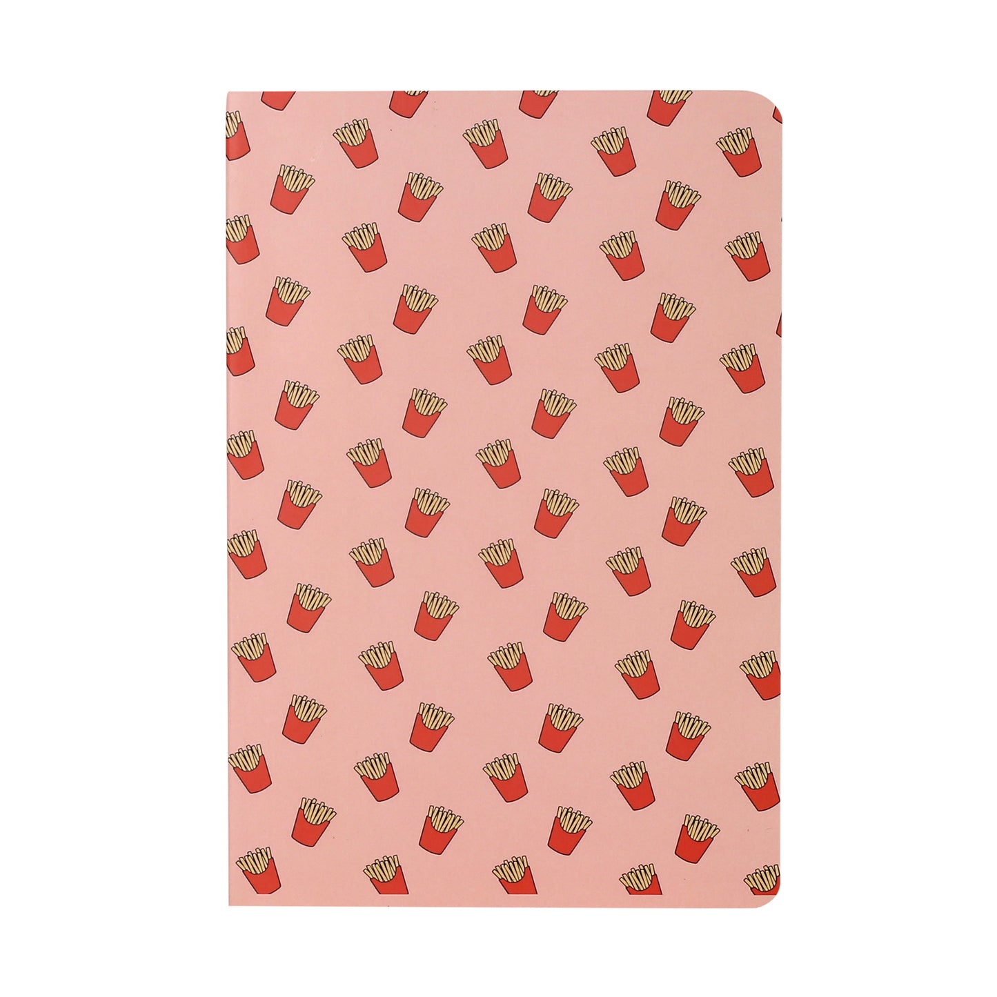 OOPS Edition: A5 Softcover Notebook "Fries" – 160 Pages, 120 GSM Thick Paper (No Bleed-Through)