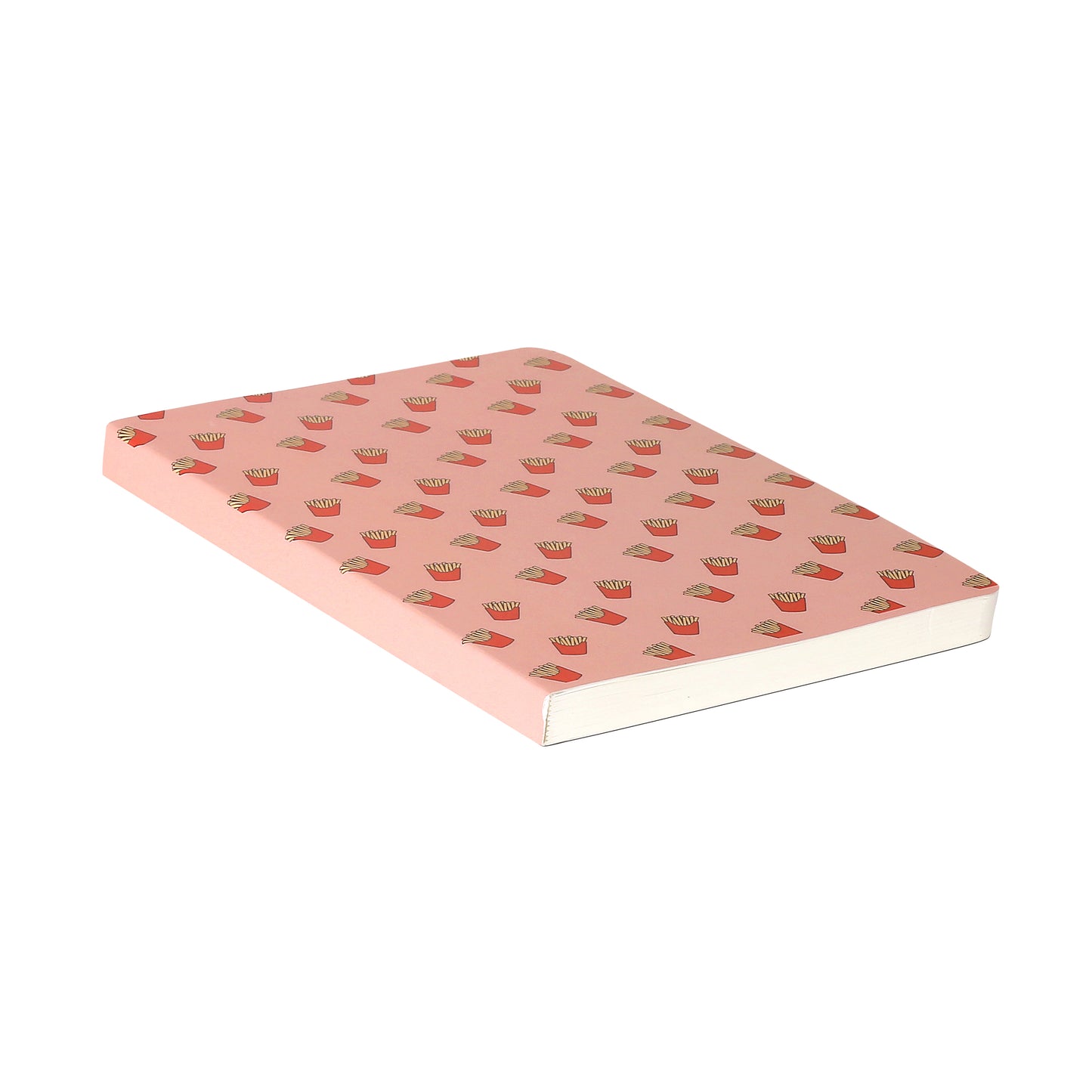 OOPS Edition: A5 Softcover Notebook "Fries" – 160 Pages, 120 GSM Thick Paper (No Bleed-Through)